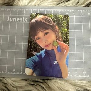 grape tzuyu official twice photocard b1&2